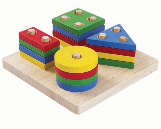 Plan Toys Geometric Sorting Board