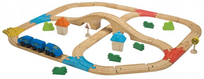 Plan Toys Railway Set PlanWorld