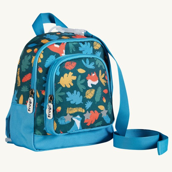 Frugi Little Adventurers Backpack - Fir Tree / Rainbow Leaves