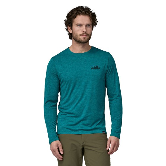 Patagonia Men's Long Sleeve Capilene Cool Daily Graphic Top - '73 ...