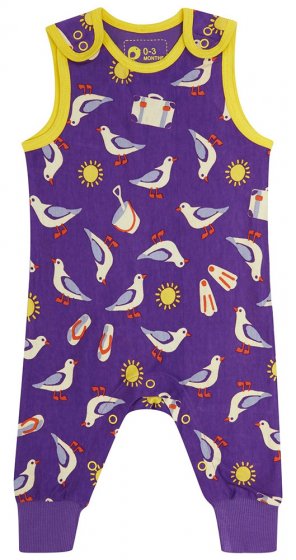 Piccalilly seagull dungarees