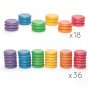 Grapat Extras Rainbow Coins 6 Colours