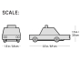 Infographic showing the scale of the Candylab kids wooden toy cars