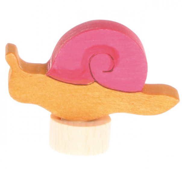 Grimm's Pink Snail Decorative Figure