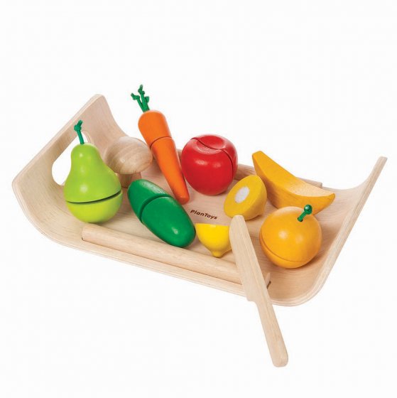 Plan Toys Fruit & Vegetables Tray