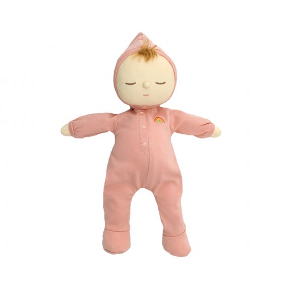 Olli Ella Dozy Dinkum doll Moppet laid out in a neutral position on a white background