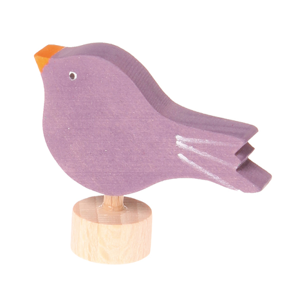 Grimm's Sitting Bird Decorative Figure