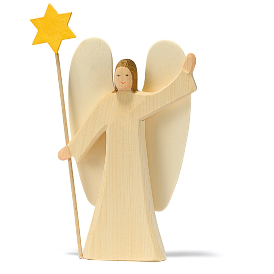 Ostheimer Angel With Star - 2 Pieces