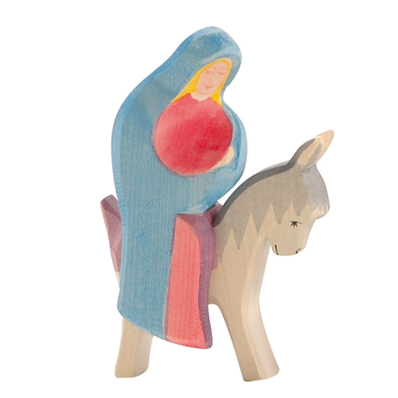 Ostheimer Mary On Donkey - 2 Pieces