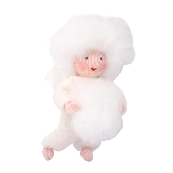 Ambrosius Snowball Baby Hanging Decoration White Skin