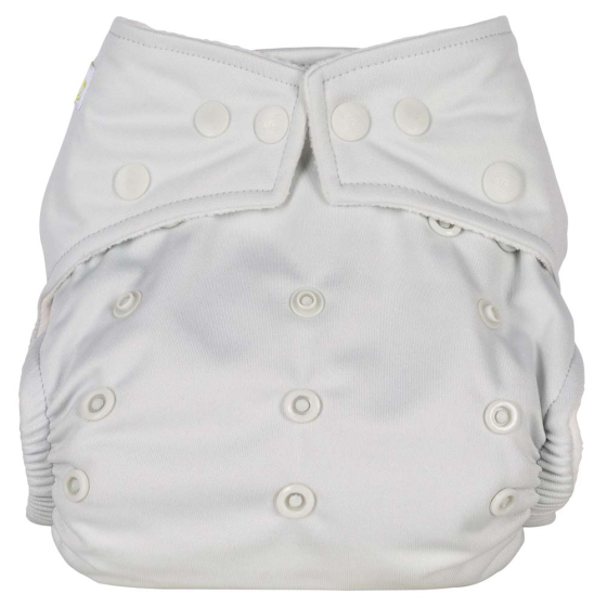 Baba + Boo Plains One-Size Nappy - Pearl
