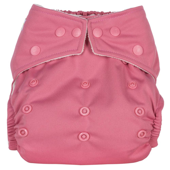 Baba + Boo Plains One-Size Nappy - Rose