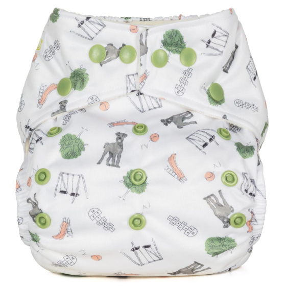 Baba + Boo One-Size Nappy - Outdoor Play