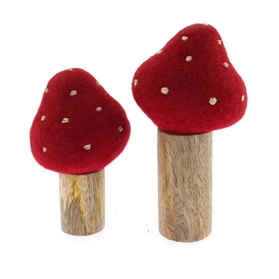 Papoose Toys Toadstool Set