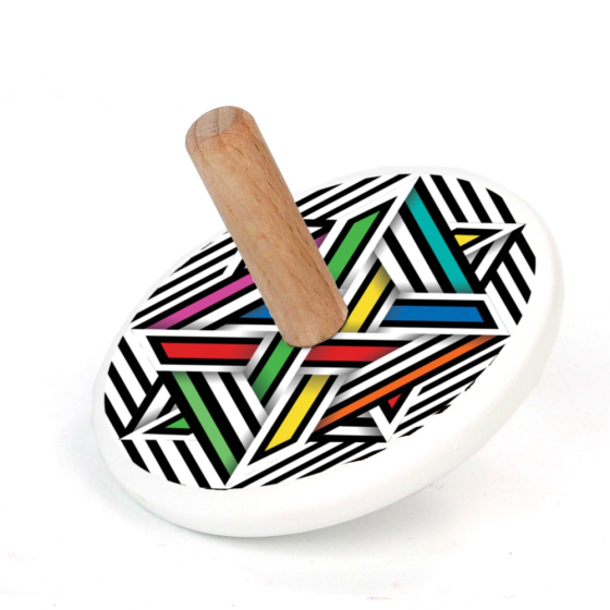 Bajo Modern Colour Spinning Top