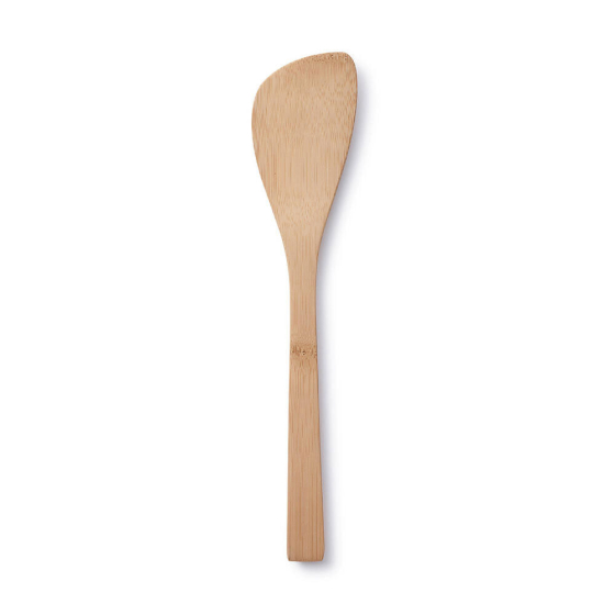 Bambu Give It A Rest Bamboo Spatula pictured on a plain white background