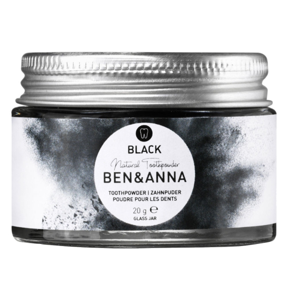Ben & Anna Whitening Activated Charcoal Toothpowder 20g