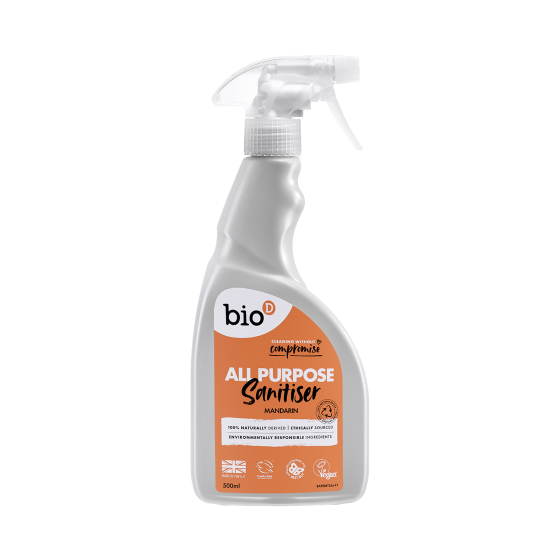 Bio-D All Purpose Sanitiser Spray 500ml - Mandarin
