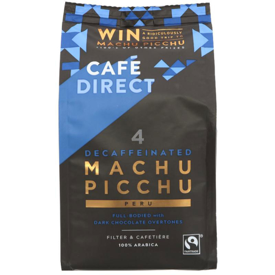 Cafédirect Decaffeinated Machu Picchu Ground Coffee