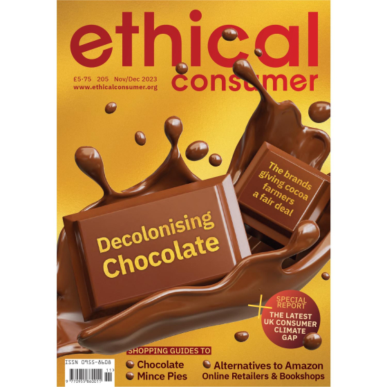 Ethical Consumer Magazine November/December 2023 Issue 205