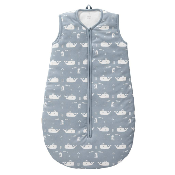 Fresk Sleeping bag with Lining - Blue Whale