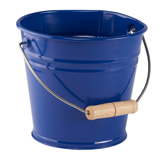 Glückskäfer Blue Metal Bucket