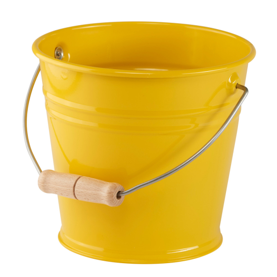 Glückskäfer Yellow Metal Bucket