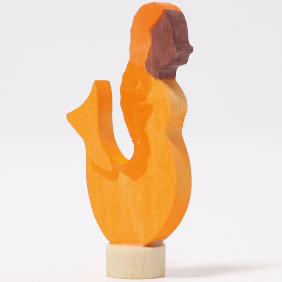 Grimm's Amber Mermaid Decorative Figure