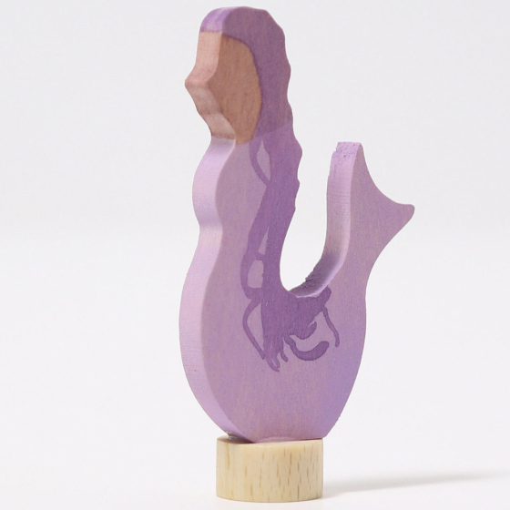 Grimm's Amethyst Mermaid Decorative Figure