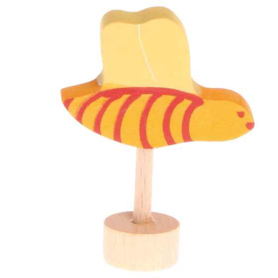Grimm's Bee Decorative celebration ring Figure pictured on a plain background