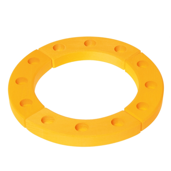 Grimm's Yellow 12-Hole Celebration Ring