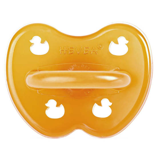 Hevea CLASSIC Soother Symmetrical Duck 3-36 months