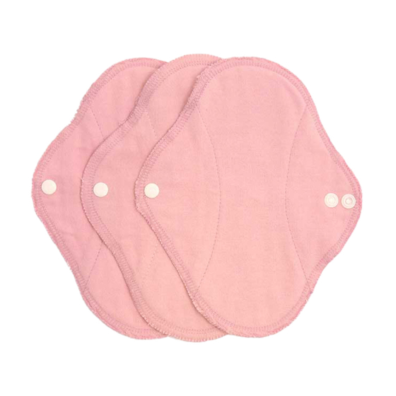 3 pack of imse vimse reusable panty liner period pants in the blossom solid colour on a white background
