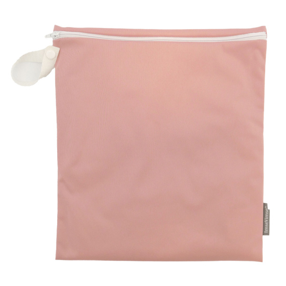 Imse Vimse medium size period pad wet bag in the blossom colour on a white background