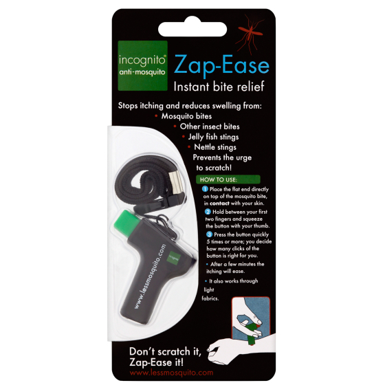 Incognito Zap-Ease - Instant Insect Bite Relief pictured on a plain white background 