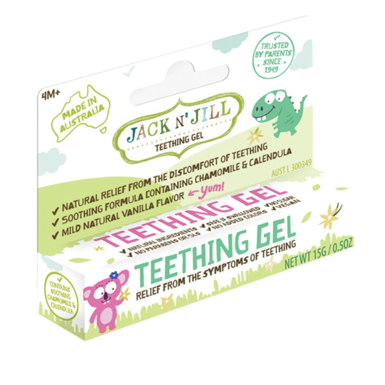 Jack N' Jill Natural Teething Gel - 15g