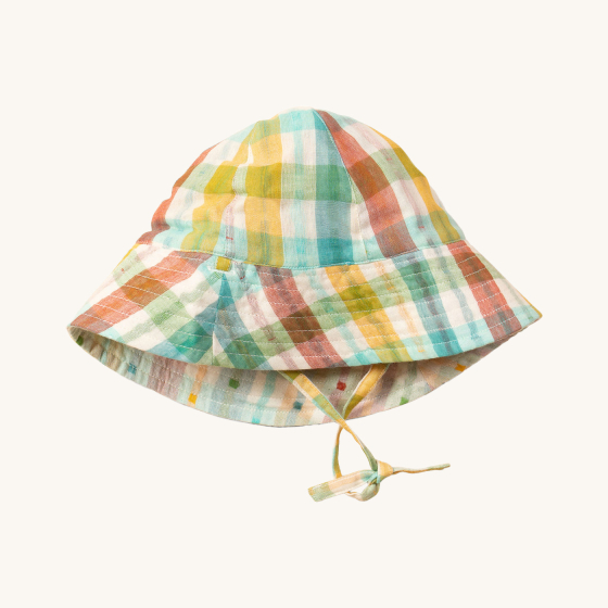 LGR Rainbow Check Reversible Sun Hat