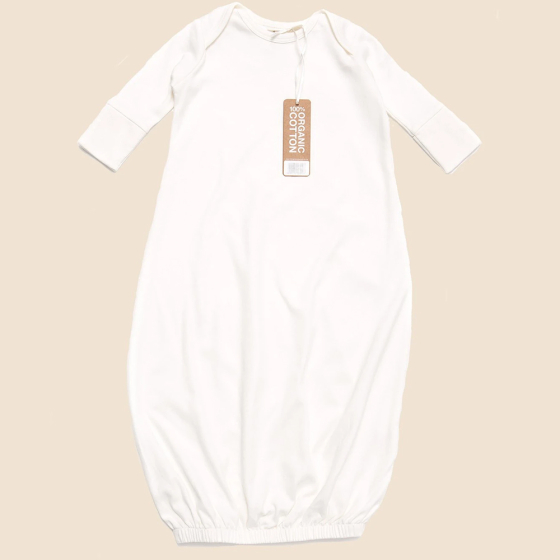 LGR organic cotton natural sleepgown