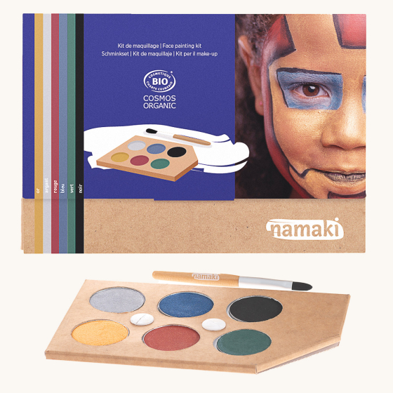 Namaki Natural Face Paint Kit - 6 Colours - Intergalactic Worlds
