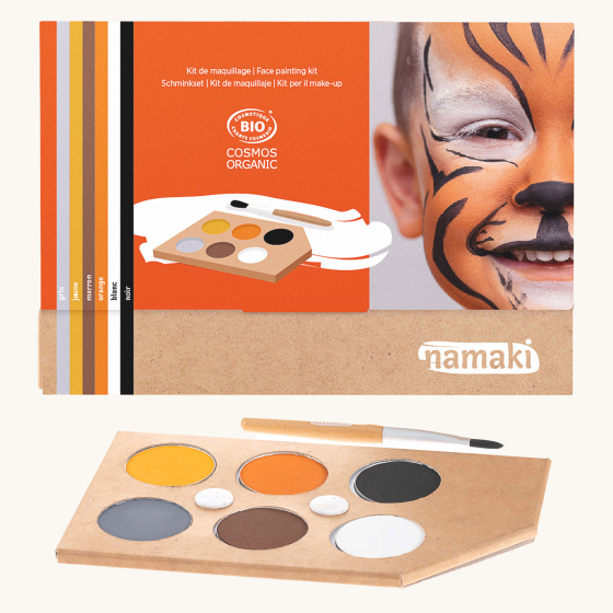 Namaki Natural Face Paint Kit - 6 Colours - Wild Life