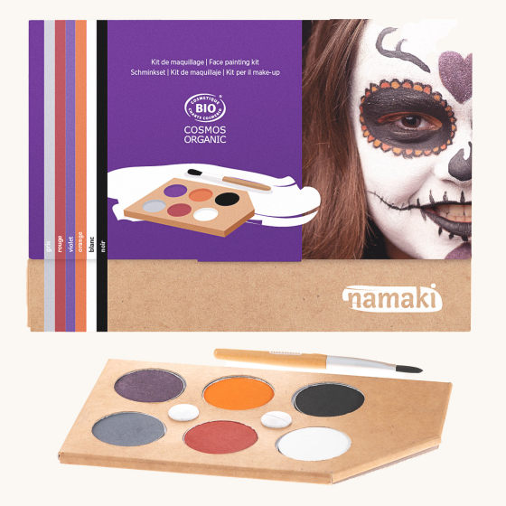 Namaki Natural Face Paint Kit - 6 Colours - World of Horrors
