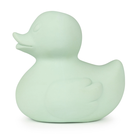 Oli & Carol Elvis The Duck Bath Toy in a Mint colour pictured on a plain white background