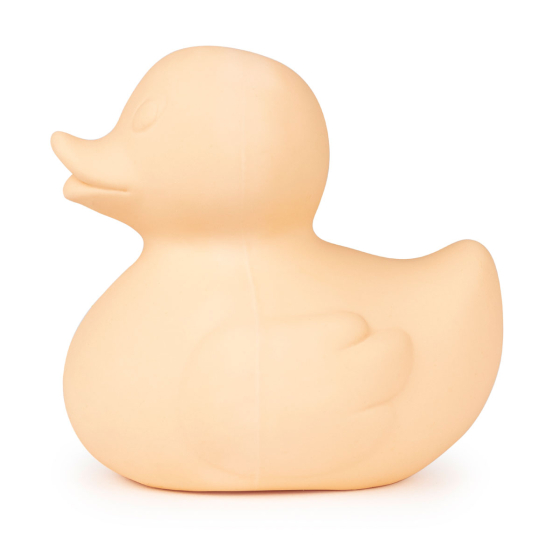 Oli & Carol Elvis The Duck Bath Toy in a Nude colour way pictured on a plain white background