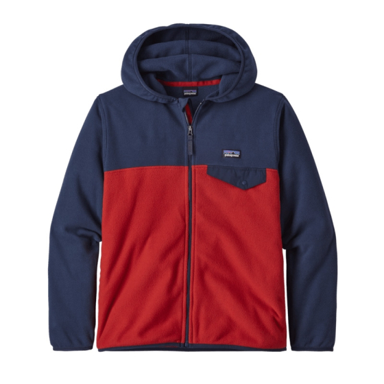 Patagonia Kid's Micro D Snap-T Jacket - Fire