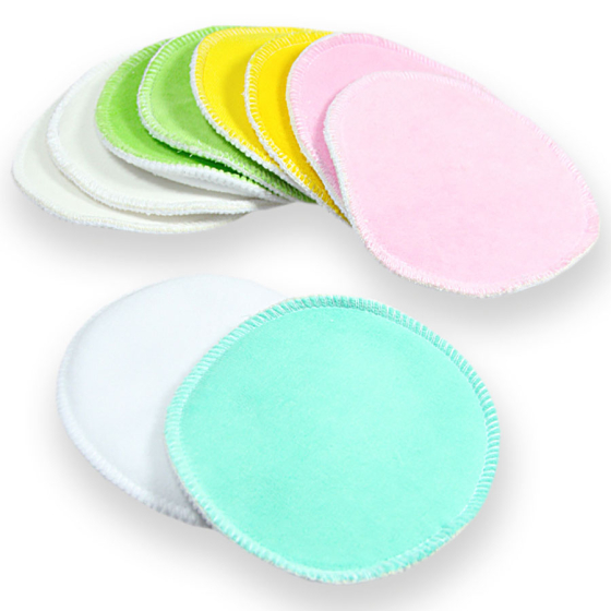 Petit Lulu Colourful Velour Breast Pads - 5 Pack