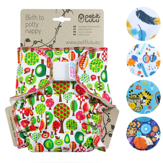 Petit Lulu Maxi Night-time Fitted Nappy H&L