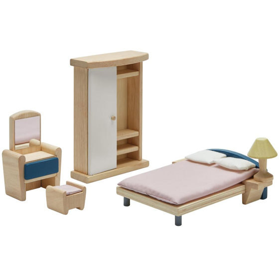 Plan Toys Bedroom Dolls House Furniture set