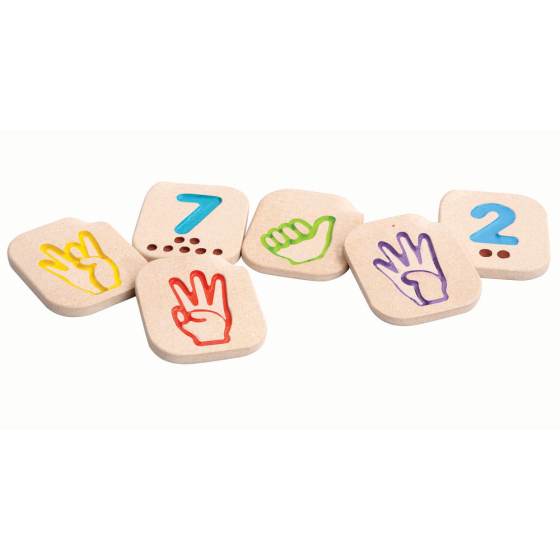Plan Toys Hand Sign Numbers