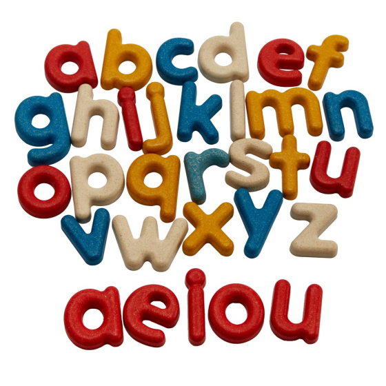 Plan Toys Lower Case Alphabet