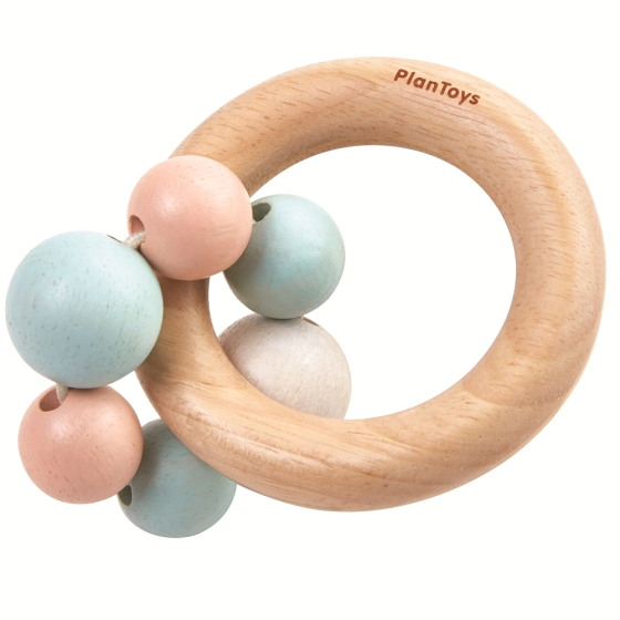 Plan Toys Pastel Beads Rattle